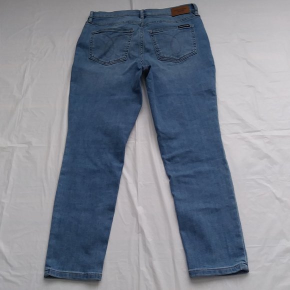 CALVIN KLEIN Women's skinny jeans Color blue, size 6P - Picture 6 of 16